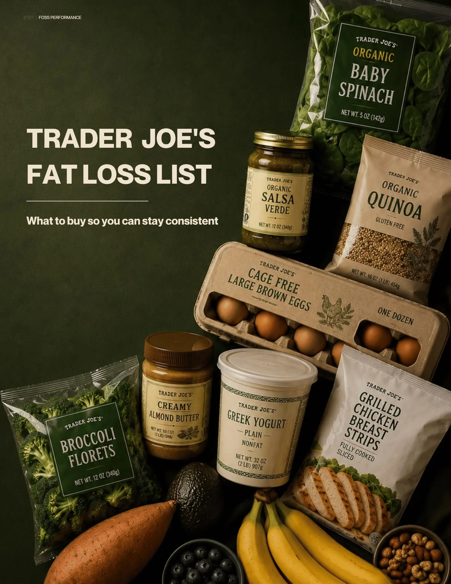 Trader Joe's fat loss list cover