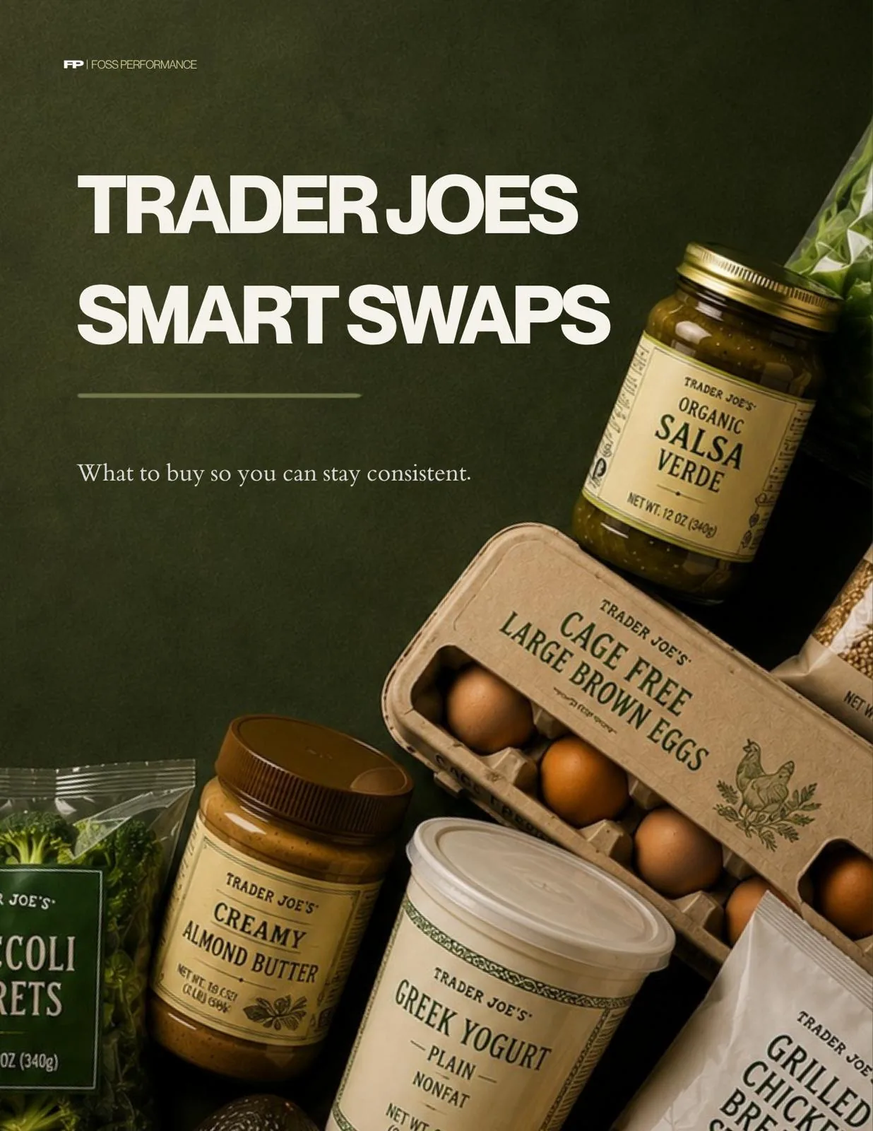 Trader Joe's smart swaps guide